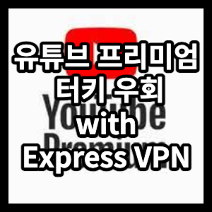 Express VPN을 사용하여 유튜브 프리미엄 터키 우회 방법을 알아보겠습니다.